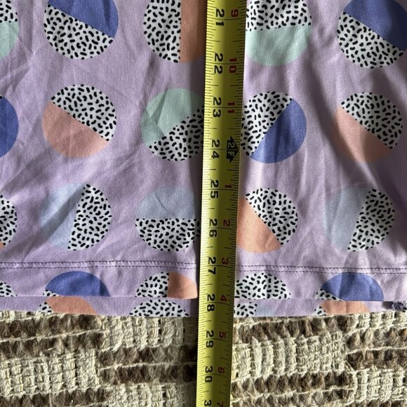 Bad Birdie Golf Polo Shirt Mens Medium Lot 3 Flamingo Tropical Abstract 80s 90s - Picture 8 of 11